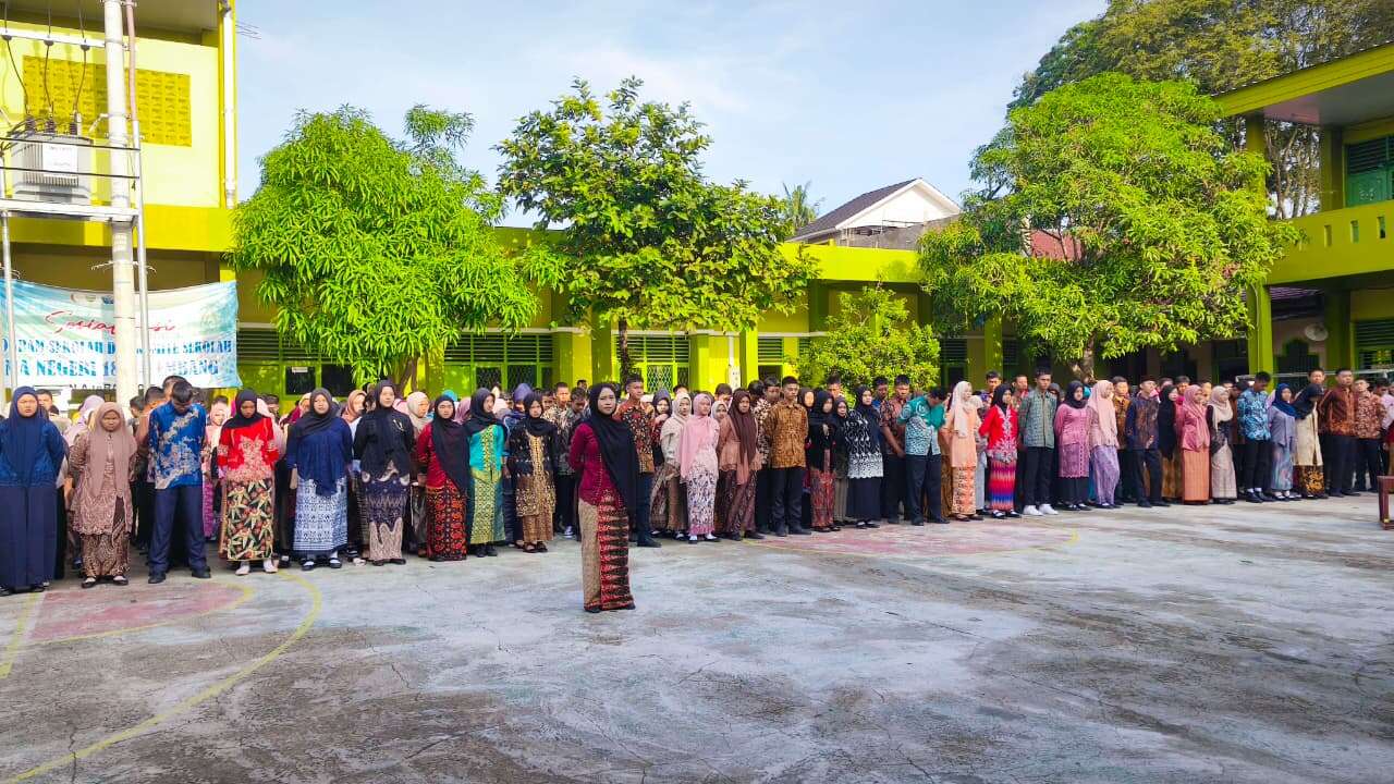 UPACARA MEMPERINGATI HARI KARTINI & JUARA LOMBA , 21 APRIL 2026 SMA NEGERI 18 PALEMBANG